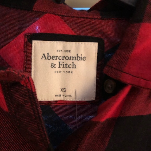 Abercrombie & Fitch button down shirt Size XS - Picture 2 of 5